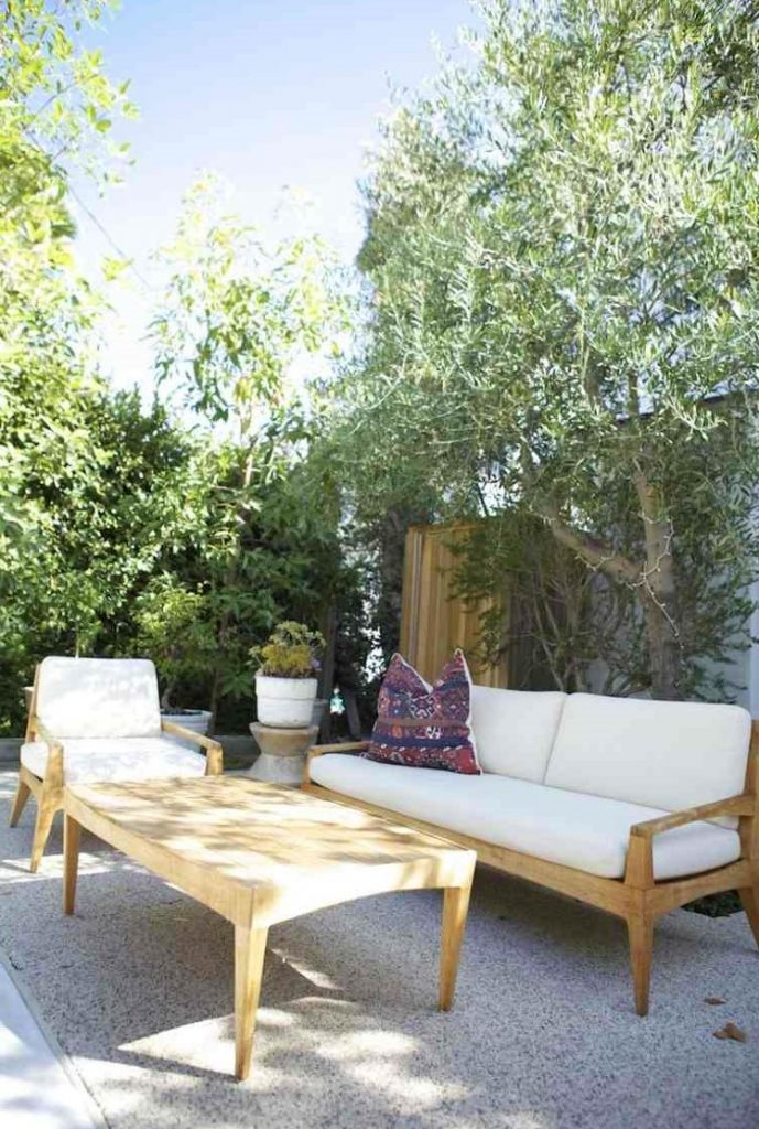 Cosy Corner in the Garden Under The Olive Trees