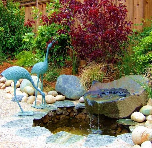 decorative bird garden