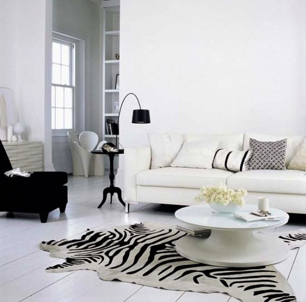 white colors modern living room 7