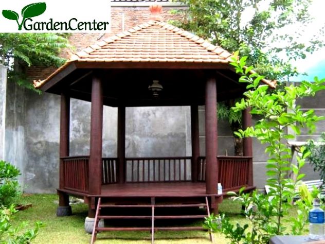 Saung Gazebo - Tukang taman surabaya