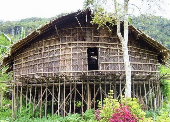 rumah adat rusmam papua