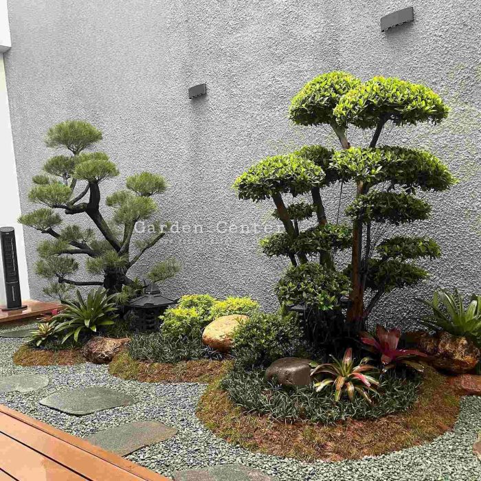 Konsep taman minimalis