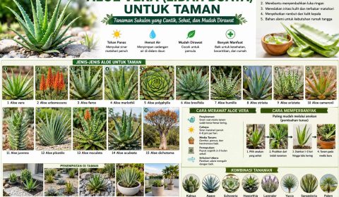 Aloe Vera Lidah Buaya Untuk Taman