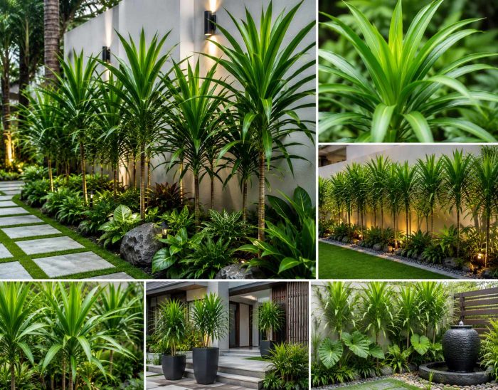 Hanjuang hijau untuk taman