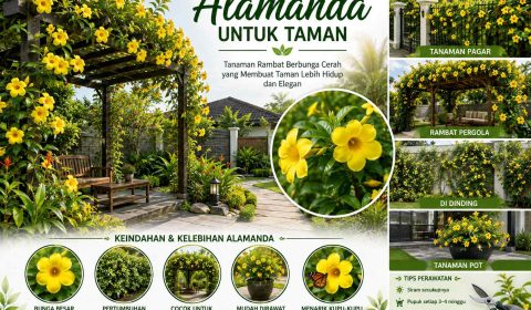 Alamanda untuk taman