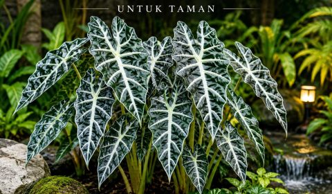 Alocasia Amazonica untuk taman
