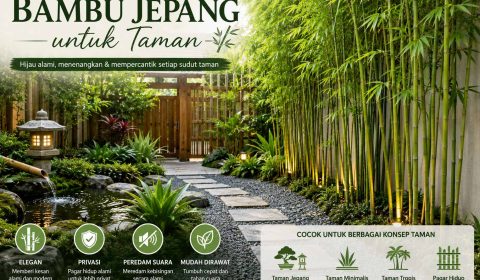Bambu jepang untuk taman