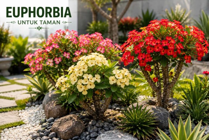 Euphorbia untuk taman