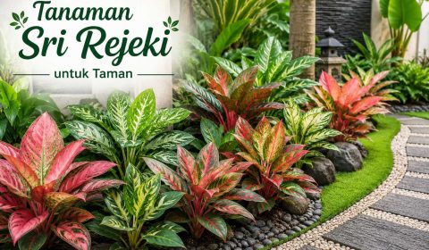 Tanaman sri rejeki untuk taman