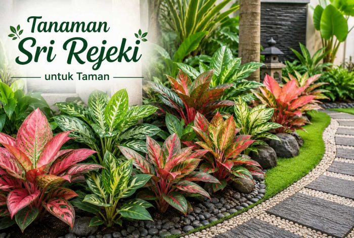 Tanaman sri rejeki untuk taman