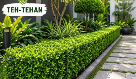 tanaman teh-tehan untuk taman